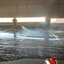 Commercial-Parking-Garage-Power-Washing-in-St-Louis-MO 0